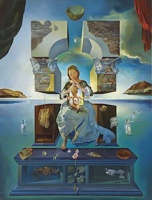 サルバドール・ダリ<br />
《ポルト・リガトの聖母》1950年<br />
福岡市美術館蔵<br />
© Salvador Dalí, Fundació Gala-Salvador Dalí, JASPAR Tokyo, 2017   G0868