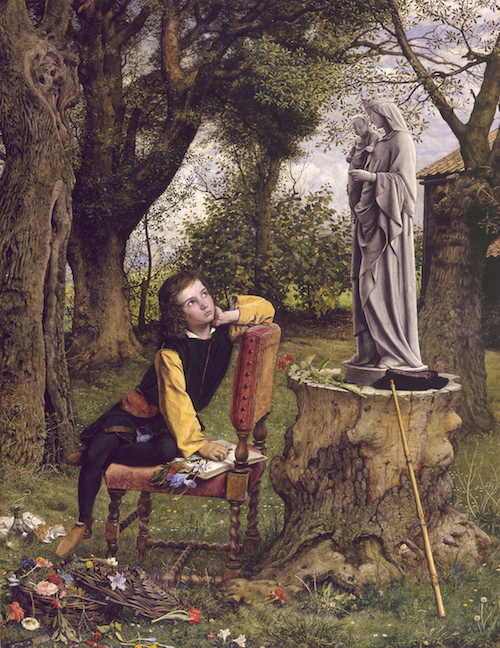 ウィリアム・ダイス<br />
《初めて彩色を試みる少年ティツィアーノ》<br />
1856-57年<br />
アバディーン美術館蔵　<br />
©Aberdeen Art Gallery