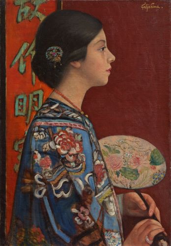 藤島武二《東洋振り》1924年<br />
石橋財団アーティゾン美術館