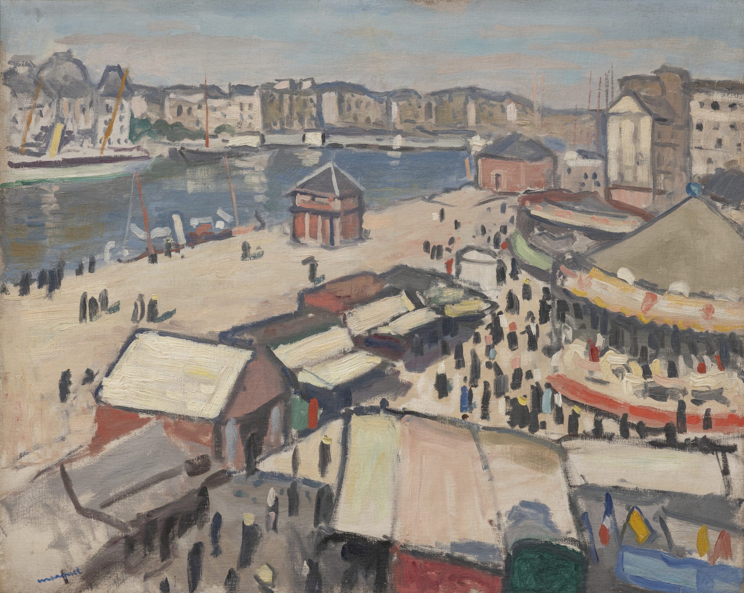 《ル・アーヴルの縁日》1906年　ボルドー美術館　© Mairie de Bordeaux, Musée des Beaux-Arts, photo, F. Deval 