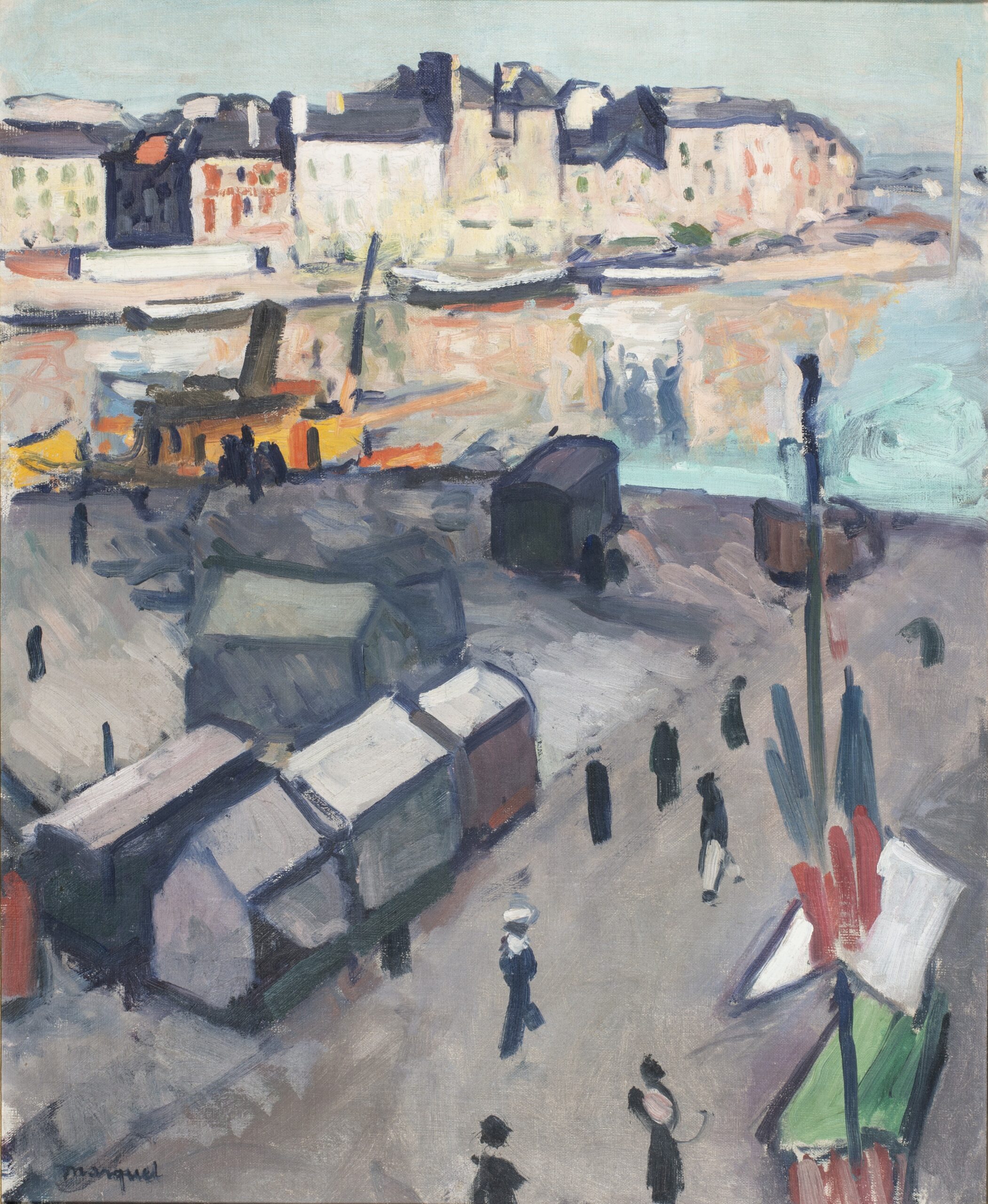 《ル・アーヴル、船渠》1906年　ル・アーヴル、アンドレ・マルロー近代美術館　© MuMa Le Havre / Charles Maslard