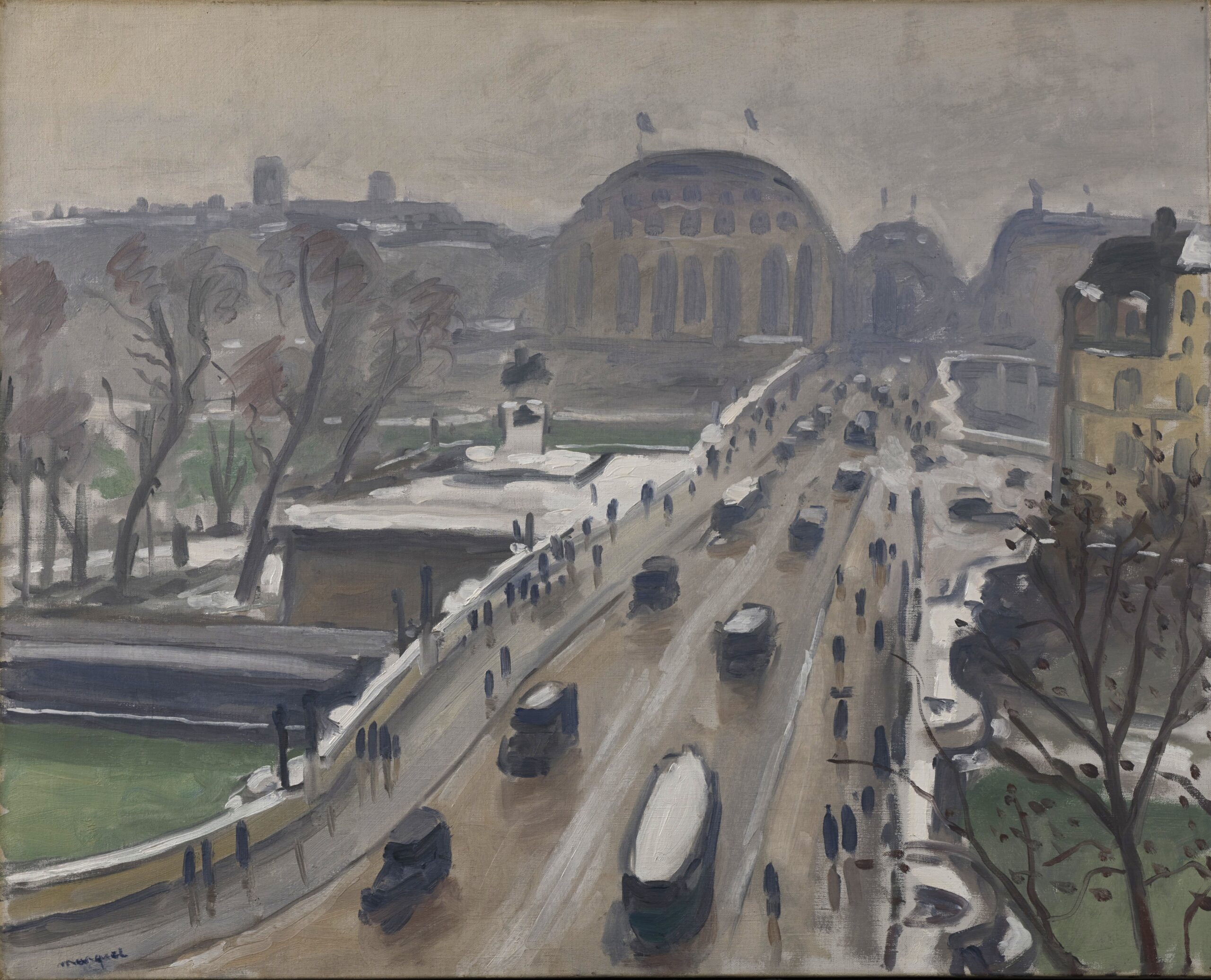 《ポン＝ヌフとサマリテーヌ》1940年　ひろしま美術館