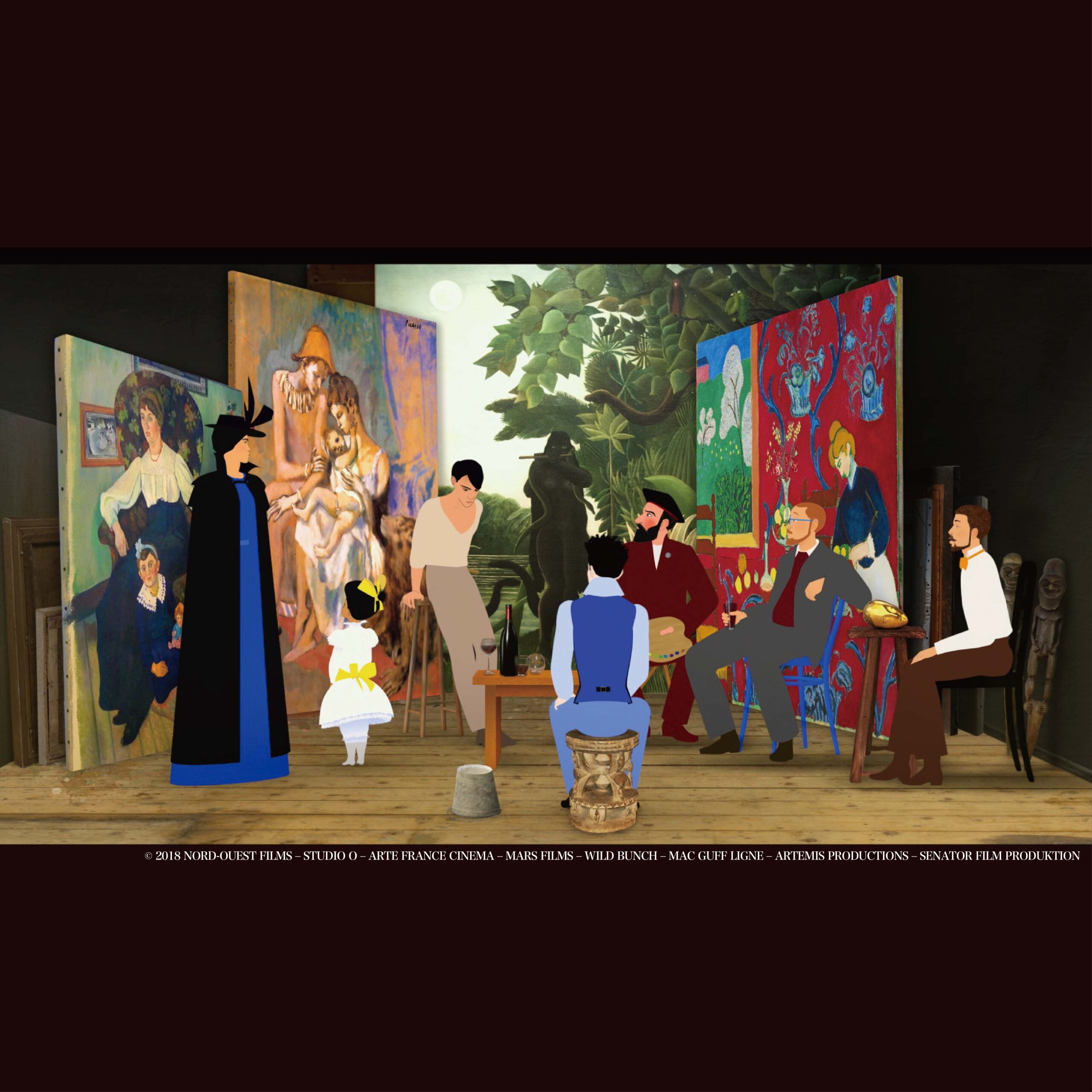 映画鑑賞「ディリリとパリの時間旅行」