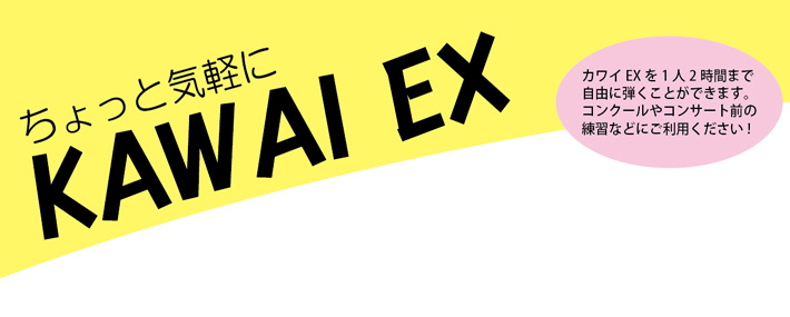ちょっと気軽にKAWAI　EX(12月・1月)
